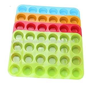 Muffin Cup 24 Cavity High Quality Silicone Cake Baking Molds