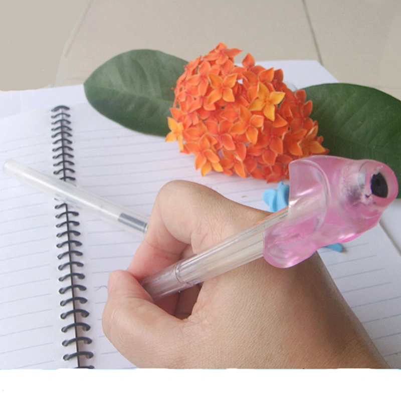 hotsale school supplies little fish pencil grip for children with soft hand feeling and cute design