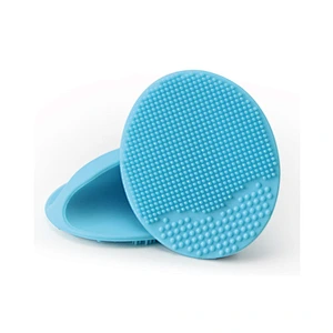 Custom color silicone brush facial cleanser for face cleaning