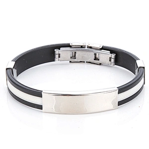 Cuff Bracelet Men Women Stainless Steel  Bracelet Charm Bangle Bracelet