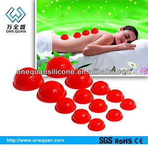 Silicone massage cup silicone cupping cup