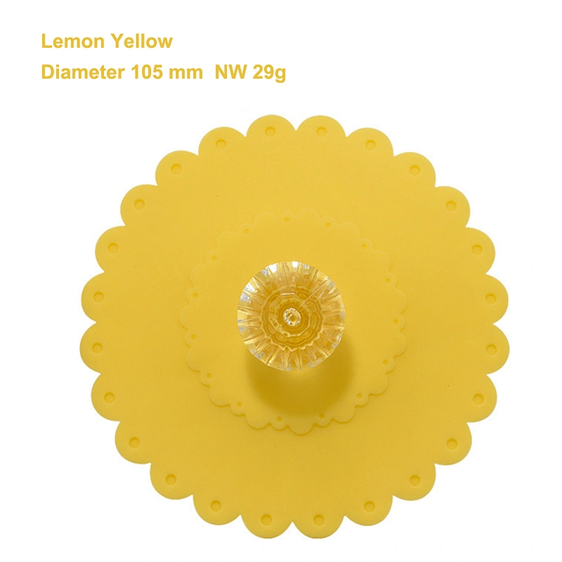 Food Grade Silicone PVC  Cup Lids Creative Diamond Mug Cover Silicone Drink Cup Lids