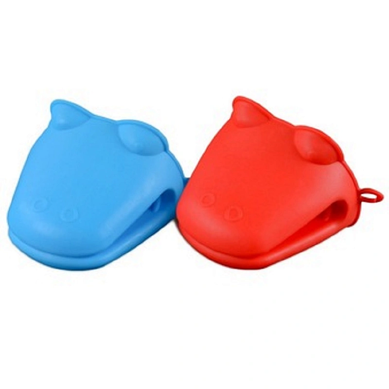 Silicone oven household rubber cooking heat resistant gloves