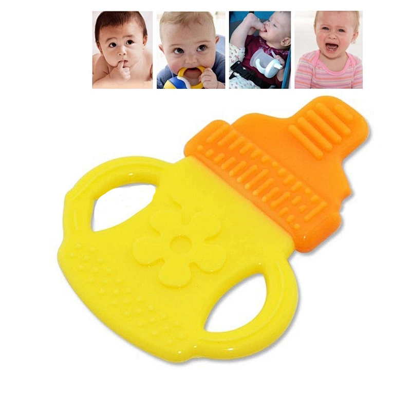 100% Food grade baby teether toys,silicone baby teether