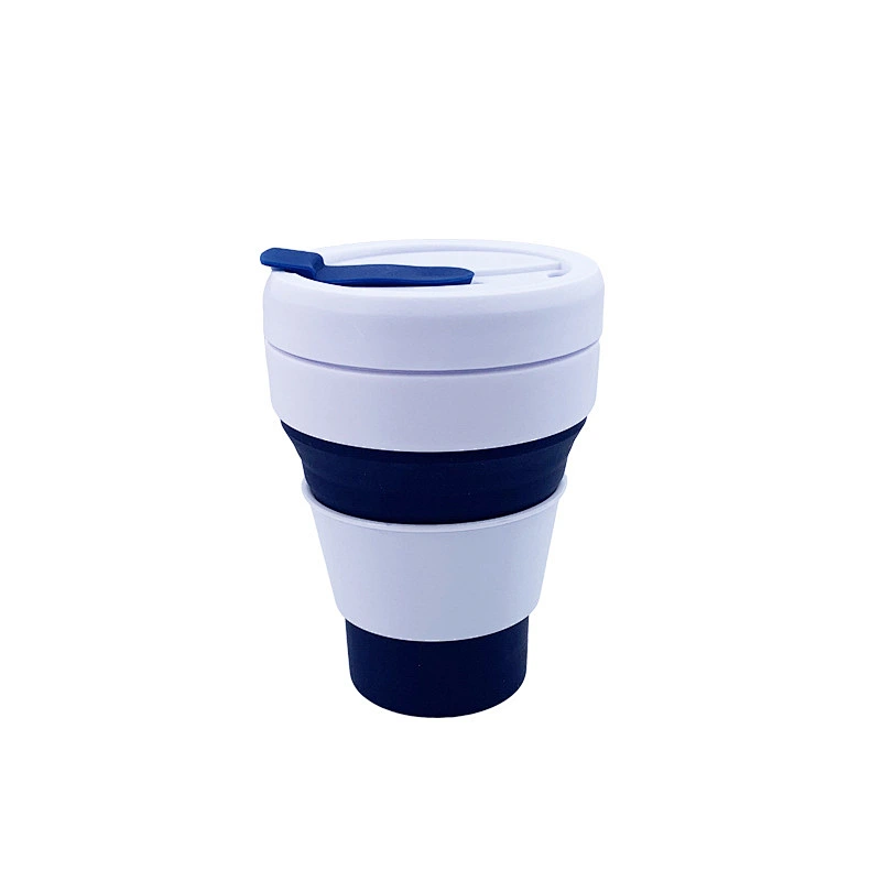 The Coffee Cup  Pocket Size Collapsible Silicone Travel Cup  12oz / 355ml
