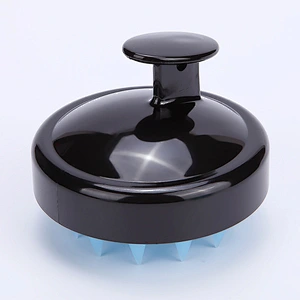 silicone hair scalp massager shampoo brush