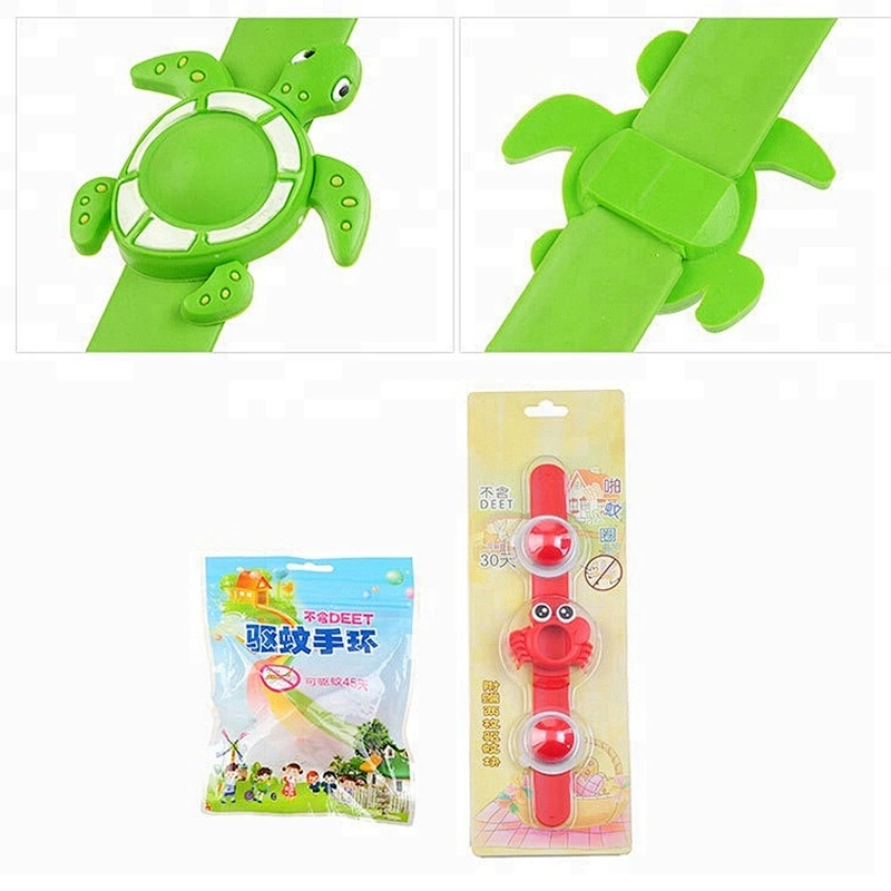 Silicone Indoor Outdoor Baby Kids Anti-mosquito Repellent Wristband