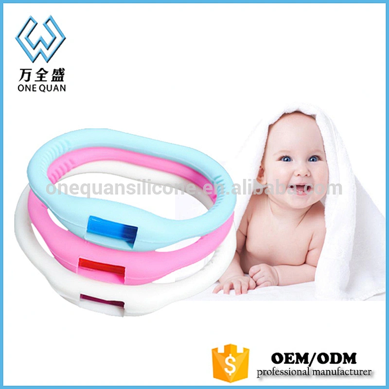 wholesale negative ion mosquito repellent silicone bracelet for baby