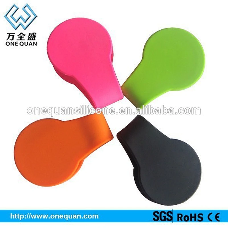 custom made shape silicone magnetic paper clips