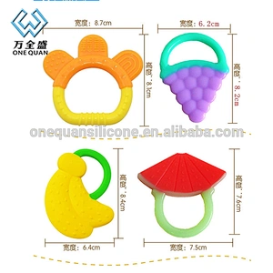Wholesale High Quality Funny Designed Silicone Biberon Toys Teethers