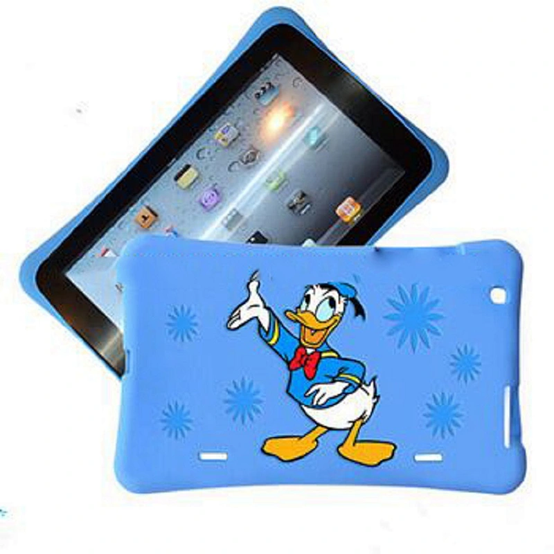 custom 3d design silicon case for 8 inch tablet