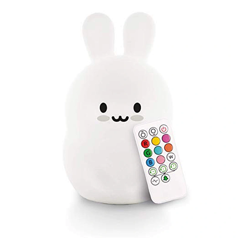 Rabbit Sensor Lamp for Children Baby Night Light with Touch Sensor