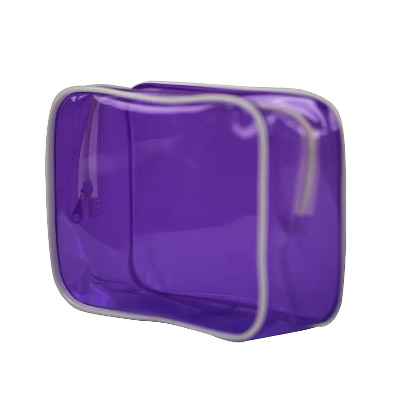 2020 Hot sale fashion transparent PVC square storage bag