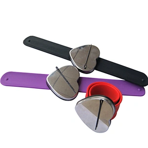 Wholesale DIY Heart Shape Custom Logo Magnet Clasp Wristband Tool