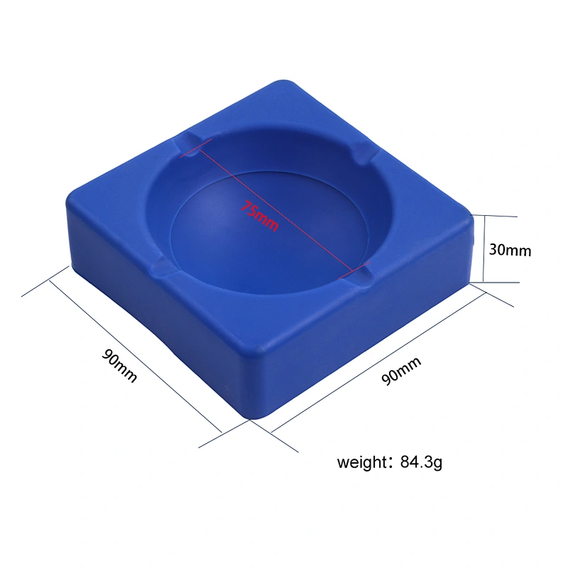 Custom size Heat Resistant and Portable ashtray Modern Flip Top Smoking Ash Tray welcome