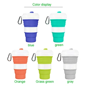 Factory direct price amazon top sell 350ml silicone cup best sellers products manufacturer supplier