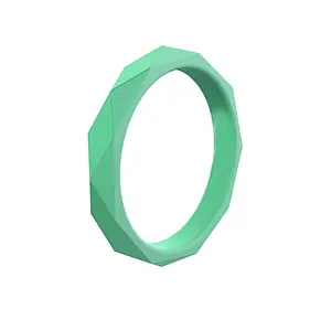 2020 Top Sale High Quality Mixed Color Custom Fashion Hand Silicone Heart Bracelet Bangle