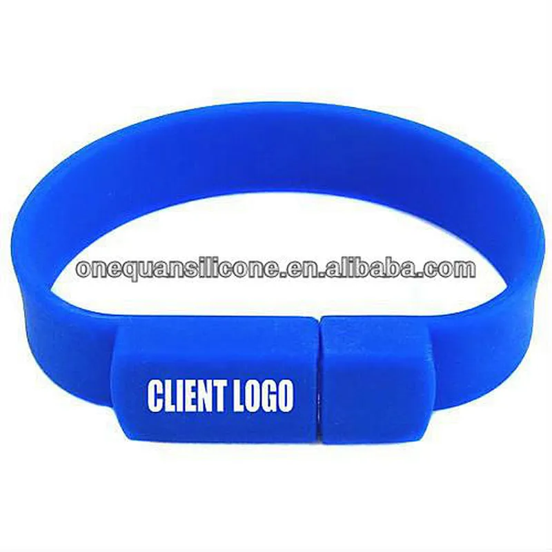 Promotion Stick Usb Bracelet Free logo Printed Flash Drive