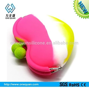 2015 factory wholesale cute silicone kids purse kids Bags