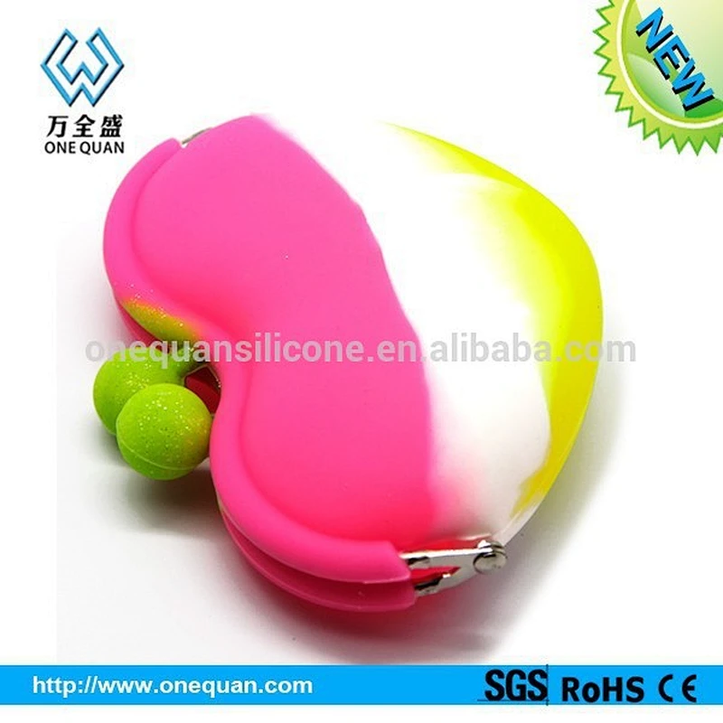 2015 factory wholesale cute silicone kids purse kids Bags
