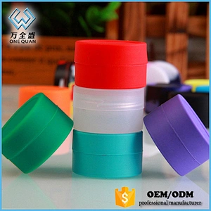 silicone container for wax oil