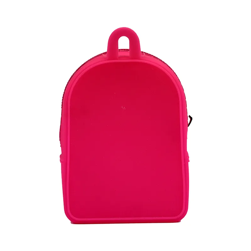 New Fashion Silicone Bag Coin Pouch Backpack Style Coin Purse for Sale