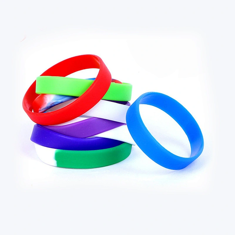 slim soft 100% silicone wristband for children