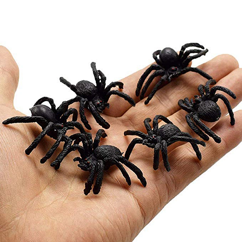 Funny Decoration Tool Halloween Prank Props  Fake Spider Toy