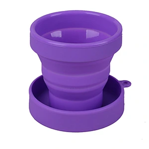 BPA-Free Silicone Travel Mug with Leak-Proof Lid for Hot and Iced Coffee