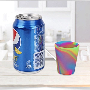 Popular silicone water bottle with light filter Factory Direct Prices