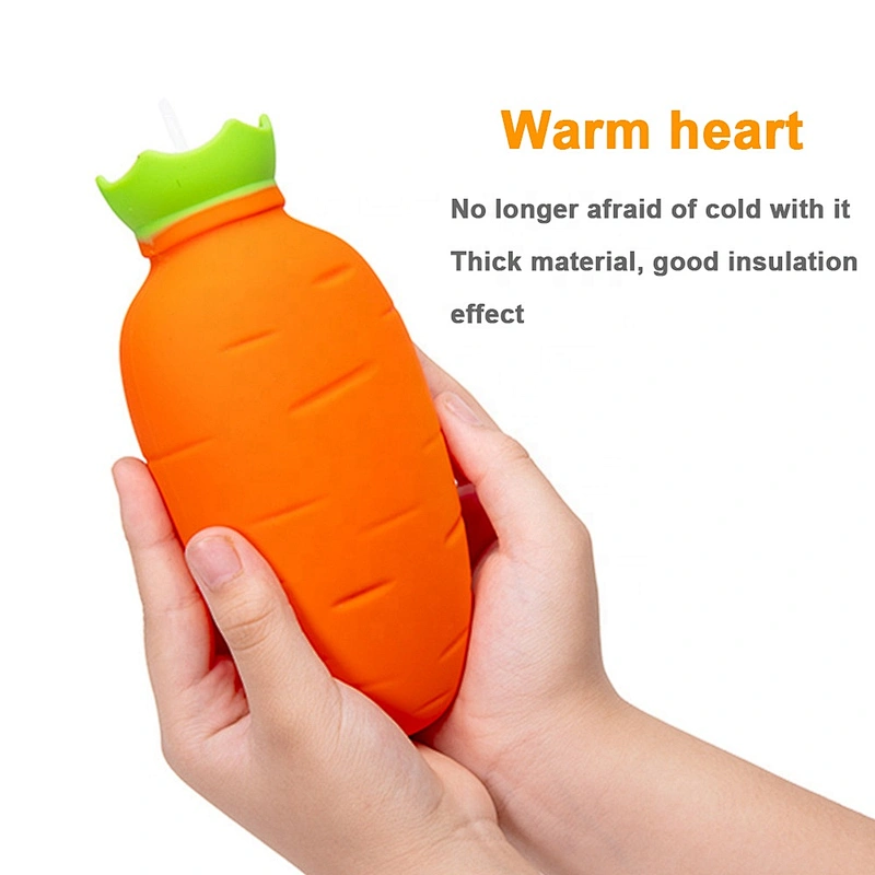 New Creative Water-filling Hot-water Bag Reusable Silicone Hot Water Bag