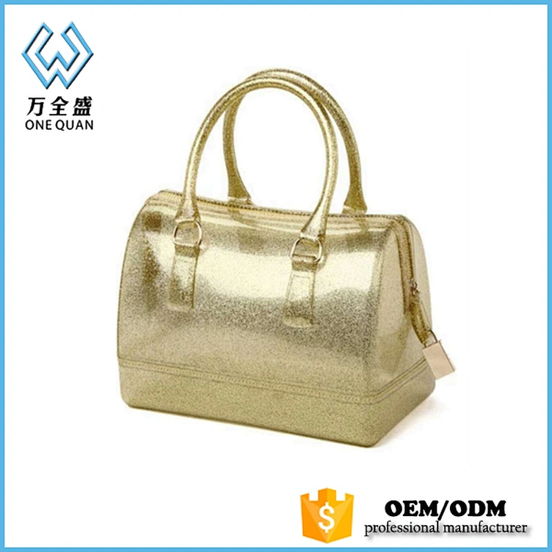 Wholesale Shop Summer Candy Mini Designer Silicone Handbag