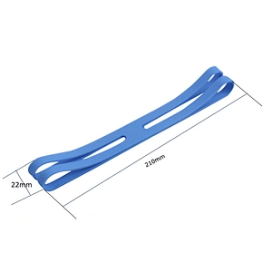 Silicone elastic custom long lasting  thick book rubber band