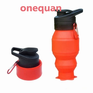 530ml silicone water bottle