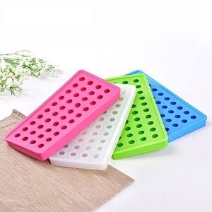 40 Holes Ball Sharped Ice Mold Silicone Logo Silicone Ice Cubes Ball Shape Ice Tray for Whisky