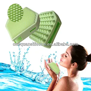 newest silicone body facial scrub brush
