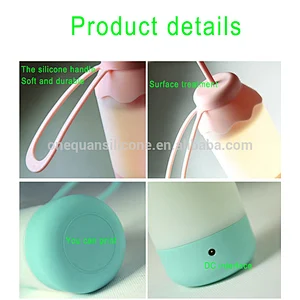 Hot sell LED silicone bottle light for outdoor and indoor decoration nightlight