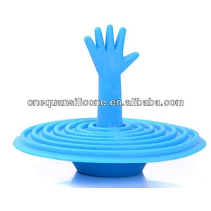 Custom cute non-taxic silicone  bathtub rubber stopper rubber bathtub drain plugs
