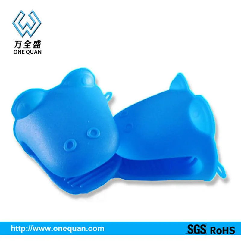 Custom bbq cut resistant silicone microwave oven use silicone hand gloves