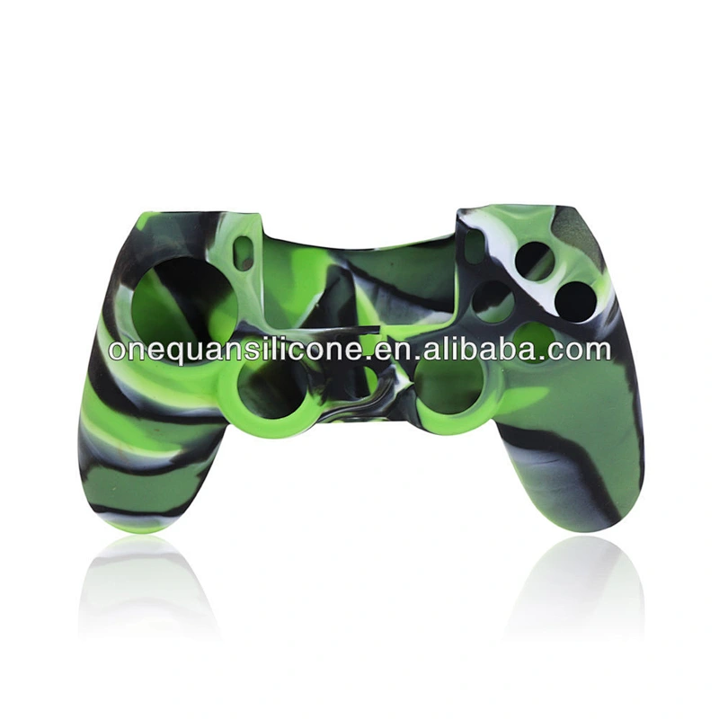 New cover for ps4 controller,full set buttons for ps4 controllersilicone cover for ps4 controller