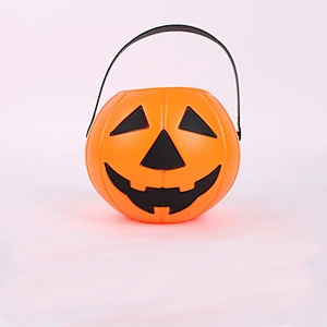 Halloween Pumpkin Buckets Trick or Treat Candy Holder
