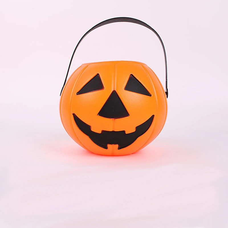Halloween Pumpkin Buckets Trick or Treat Candy Holder