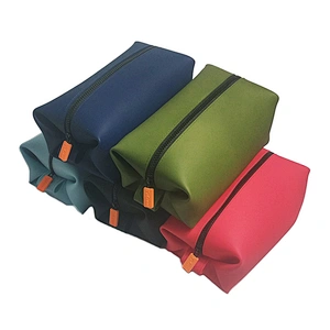 Hot Selling Custom Toiletry Bag Men Cosmetic Silicone Pencil Case