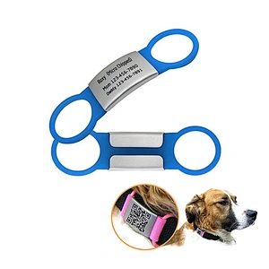 Wholesale Custom ID Tag Dog Black Gay-pride Dog Tag Private Dog Tags