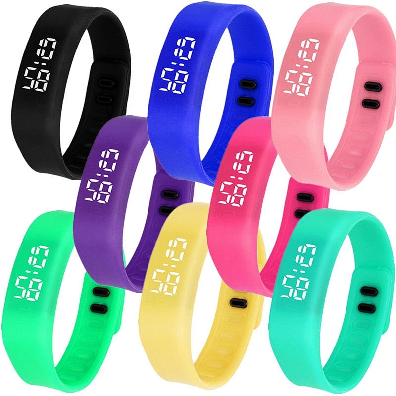 Custom Silicone Rubber Wristband Watches