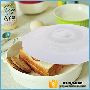 Food Bowl Pan Covers Seal Storage Suction Pot Silicone Lid