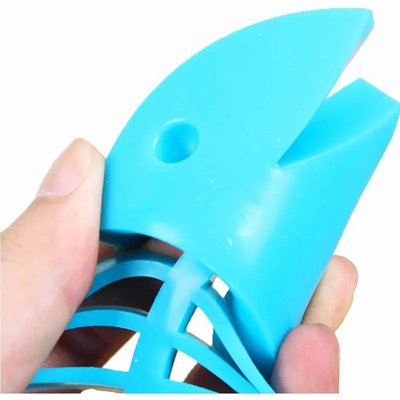 Ieasycan Fish Bone Soap Dish Box Moistureproof Soapbox Toilet Soap Silicone Creative Soap Holder Bathroom Toiletries