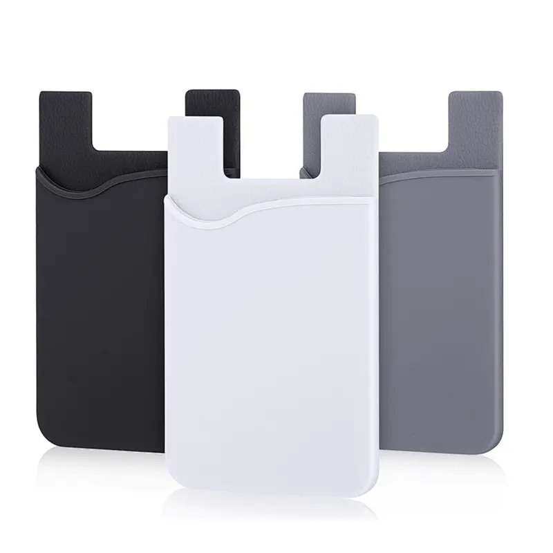 China factory wholesale 3m sticker smart wallet mobile card holder
