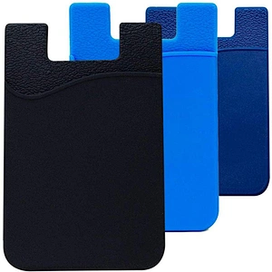 3M Card Holder Phone Case Silicone Card Keeper Wallet for iPhone