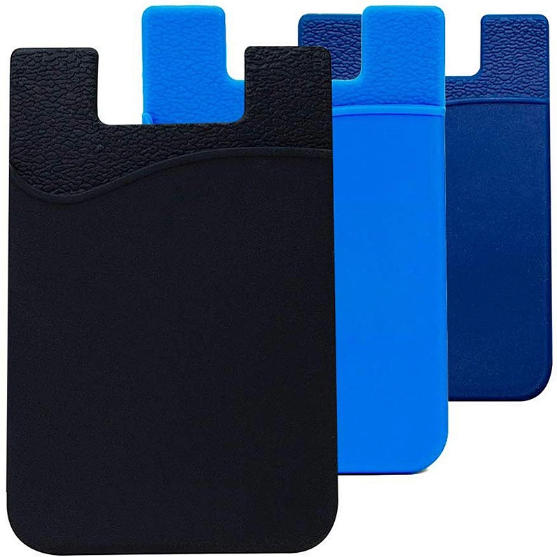 3M Card Holder Phone Case Silicone Card Keeper Wallet for iPhone